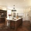 Mahogany Buffet and Island in Montecito residence 
