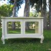 Stereo Cabinet with Grape-cluster detail on legs